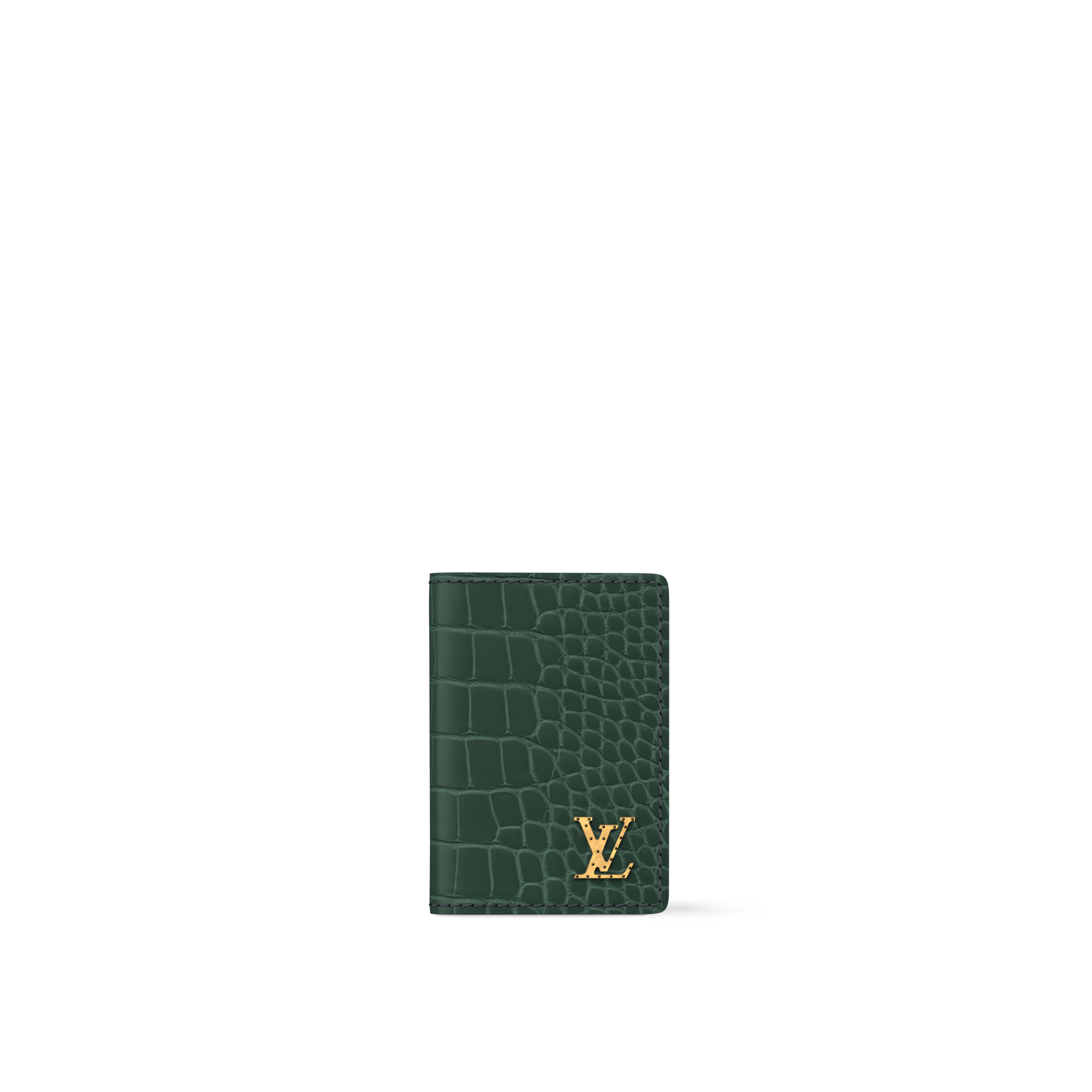 Pocket Organizer Crocodile Mat - Men Small Leather Goods - N89832